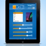 Hi-Fi Wireframe of Lighting Controls