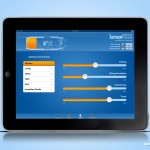 Hi-Fi Wireframe of Lighting Controls (Landscape)
