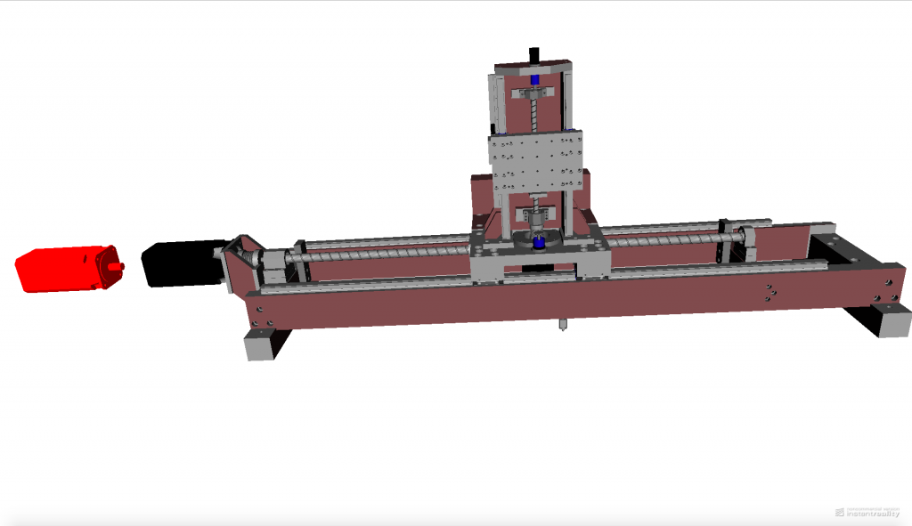 Motor Removal from a Feed Drive